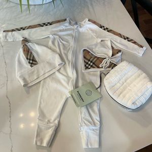 Burberry kids 3 piece outfit. Brand new with tags. 9m